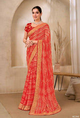 Subhash Saanjh Saree Collection - Designer Printed Saree 24 Pcs Set