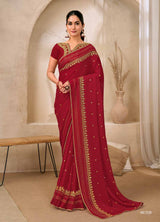 Subhash Saanjh Saree Collection - Designer Printed Saree 24 Pcs Set