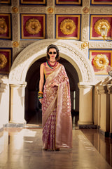RajPath Fabrics Goldmine Tissue Silk Designer Saree - 6 Pcs Wholesale Set