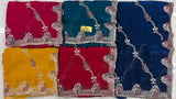 Heavy Designer Embroidery Border Saree Set Of 5 Colors – Premium Wedding Collection-M.R. Saree Emporium