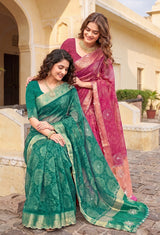 Antra Sargam Vol-4 Premium Fancy Silk Designer Saree - 4 PCS Wholesale Set