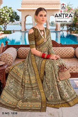 Antra Trisha Vol-2 Premium Designer Silk Saree - Wedding & Festive Wear - 4 PCS Wholesale Set