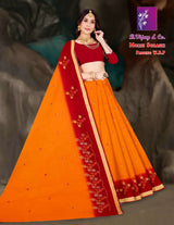 Morni Soraski Padding W.B.P Cotton Saree – 8 Pcs Set-Wholesale-M.R. Saree Emporium