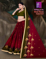 Morni Soraski Padding W.B.P Cotton Saree – 8 Pcs Set-Wholesale-M.R. Saree Emporium