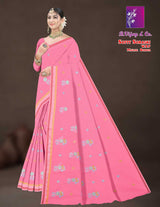 Softy Soraski W.B.P Malmal Border Saree – Premium Collection-8 Pcs Set-M.R. Saree Emporium