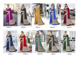 Bansi Uniform Kabali Silk Crepe Solid Saree with Lining Border – Office & Staff Uniform Wholesale-M.R. Saree Emporium