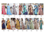 Bansi Uniform Naksha Turkey Fancy Print Saree with Border – Office & Staff Uniform Wholesale-M.R. Saree Emporium