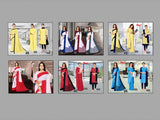 Satyam Kimaya Printed Saree, Shivam Kimaya Dyed Saree & Sundaram Suit Set Combo – Uniform & Daily Wear Collection-Wholesale by M.R. Saree Emporium