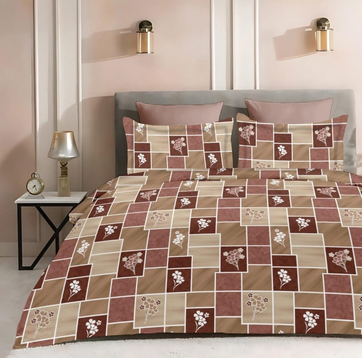 Classic King Size Bedsheet-16