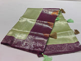 Coimbatore Soft Pattu Silk Saree - 10 Pcs Set