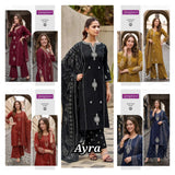Cotton Ayra Kurti Pant Dupatta Set 5 Pcs Set