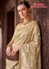 Cotton Culture-138 Premium Cotton Designer Saree - 4 Pcs Wholesale Set