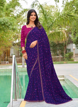 Subhash Shobhita Designer Saree Collection - Printed Daily Wear Sarees with Fancy Border -Single Pcs Available M.R. Saree Emporium