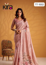 Kira Kasheeda Silk Saree TT-1002 - Premium Designer Tussar Silk Saree - M.R. Saree Emporium