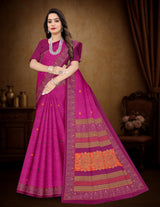 Dhamaka Cotton Designer Printed Soft Cotton Saree 10 Pcs Set – M.R. Saree Emporium