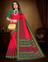 Dhamaka Cotton Designer Printed Soft Cotton Saree 10 Pcs Set – M.R. Saree Emporium