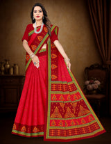 Dhamaka Cotton Designer Printed Soft Cotton Saree 10 Pcs Set – M.R. Saree Emporium