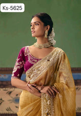Kimora Shringar Pure Fancy Designer Saree Collection - 9 Pcs Wholesale Set