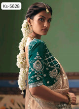 Premium Fancy Designer Saree with Hand Work & Embroidery Blouse