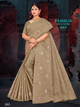 Fashion Cotton Work Saree W.B.P – Set of 6 Pcs -M.R. Saree Emporium