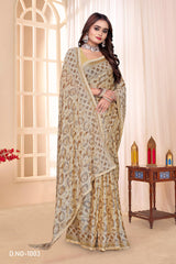 Gajani Printed Saree Collection – 6 Pcs Set-Women Daily & Office Wear Sarees – M.R. Saree Emporium