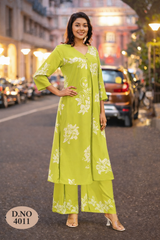 Kadlee Heer Vol-2 Rayon Printed Kurti Set - Top & Bottom 6 Designer Collection - M.R. Saree Emporium