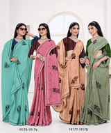 Ek Stree Jharokha Vol-02 Georgette Saree 8 Pcs Set