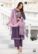 Kadlee Swarnika - Fancy Rayon Kurti Bottom With Dupatta 4 PCS Set Collection - Designer Daily & Festive Wear By M.R. Saree Emporium