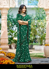 Kayaan Nayantara Vol-01 Georgette Saree Set (Pack of 8) – Lightweight Printed Daily Wear Sarees - M.R. Saree Emporium