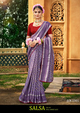 Kayaan Salsa Vol 40 Cotton Saree 8 Pcs Set