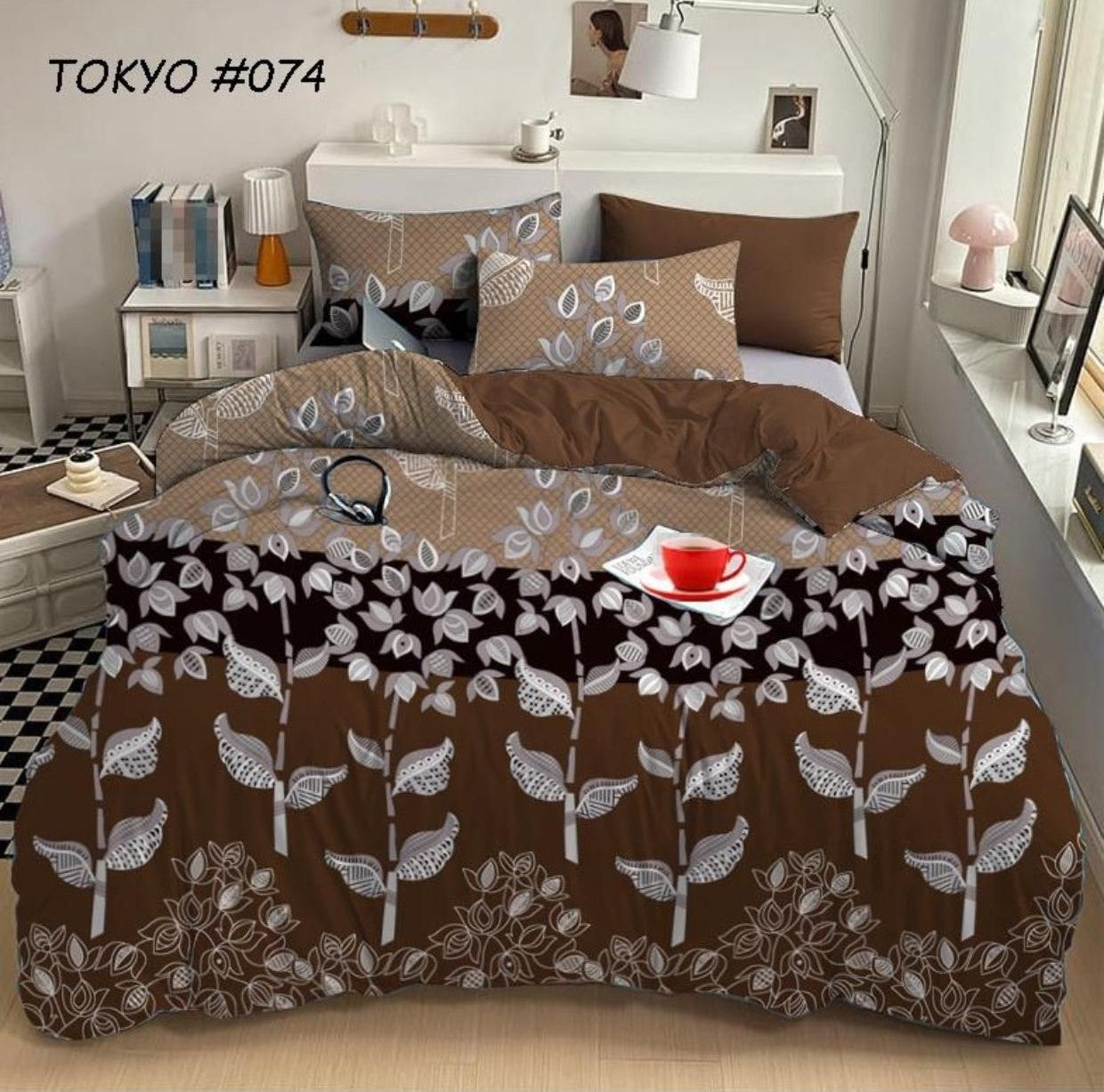 King Fisher Double Bed Bedsheet-13