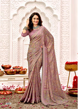 Krishnaleela Piya Re Fancy Print Saree – Set of 8 Pcs -M.R. Saree Emporium
