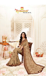 Krishnaleela Classic Fancy Print Saree – Set of 8 Pcs -M.R. Saree Emporium
