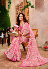 Krishnaleela Jessica Fancy Saree – Stylish Printed Collection-M.R. Saree Emporium
