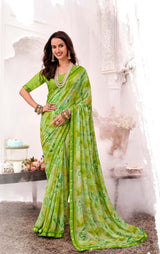 Krishnaleela Kashmora Fancy Print Saree Set – 8 Pcs Set- Premium Designer Printed Sarees by M.R. Saree Emporium