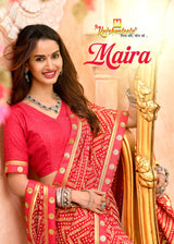 Krishnaleela Maira Fancy Saree Premium Designer Collection by M.R. Saree Emporium