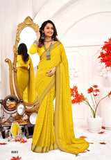 Krishnaleela Sukoon Fancy Saree Premium Printed Collection by M.R. Saree Emporium