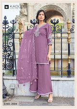 kadlee Gori Design 4 Viscose Crepe Suit Set with Thread & Handwork Dupatta -M.R. Saree Emporium