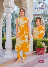Aanchi Legacy Vol 5 Heavy Reyon Print Cord Set – Premium Plus Size Collection-M.R. Saree Emporium