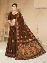 Madhubani Cotton Printed Saree Set – 08 Pcs -Pure Cotton Sarees - M.R. Saree Emporium