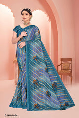 Natasha Printed Saree Collection – 8 Pcs Set-Women Daily & Office Wear Sarees – M.R. Saree Emporium