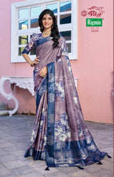 Palav Fabrics Rigmin Vol-56 Fancy Print Saree Set – 12 Pcs -M.R. Saree Emporium