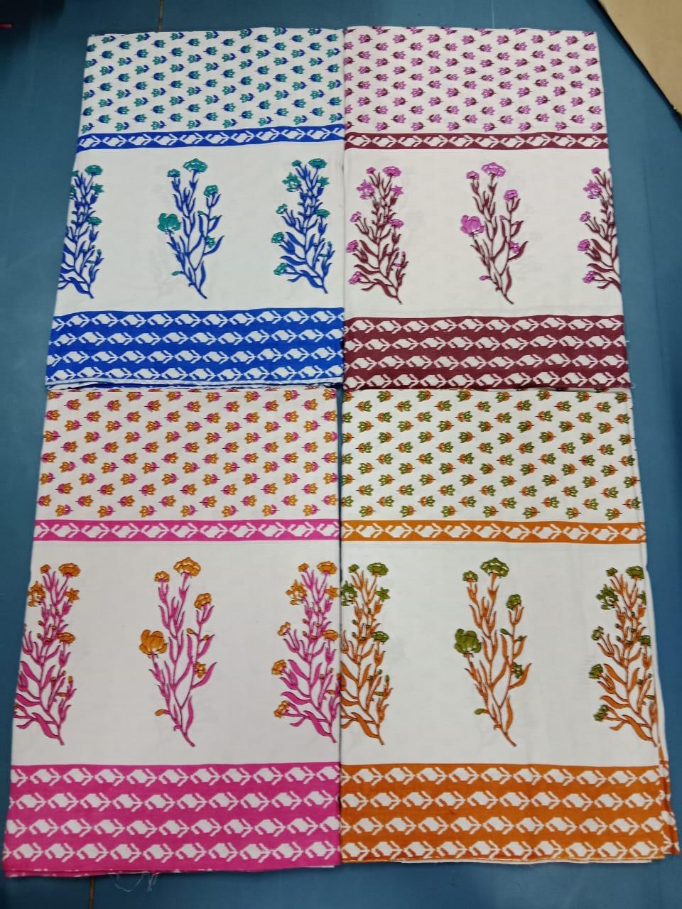 Pink City Double Bed Bedsheet-2