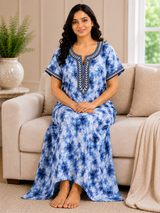 Premium Soft Cotton Printed Nighty - 5 Pcs Set