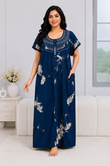 Soft Rayon Printed Nighty – 5 Pcs Set