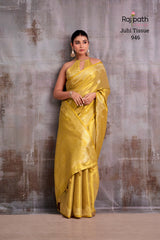RajPath Fabrics Juhi Tissue Silk Saree Collection - 6 Pcs Set