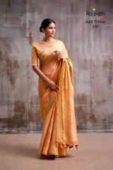 RajPath Fabrics Juhi Tissue Silk Saree Collection - 6 Pcs Set
