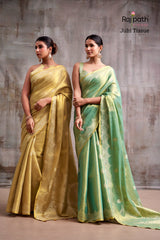 RajPath Fabrics Juhi Tissue Silk Saree Collection - 6 Pcs Set
