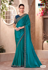 TFH Sandalwood-15 Designer Party Wear Saree with Fancy Designer Blouse