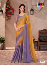 TFH Sandalwood-15 Designer Party Wear Saree with Fancy Designer Blouse